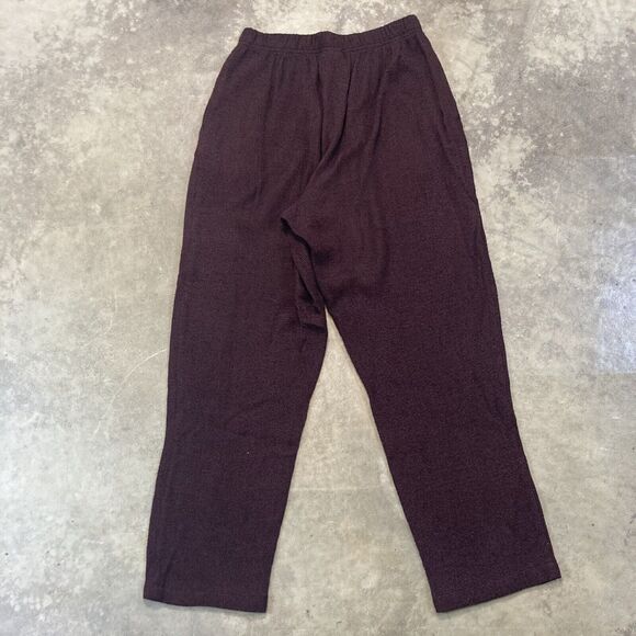 Xiao Pants Womens XL Pull On Relaxed Comfort Pockets Lagenlook Elastic Waist USA - Picture 7 of 10